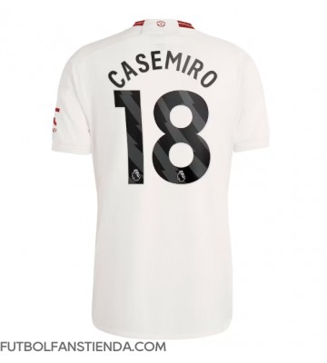 Manchester United Casemiro #18 Tercera Equipación 2023-24 Manga Corta